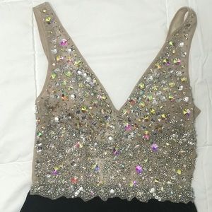 Bedazzled Prom Dress